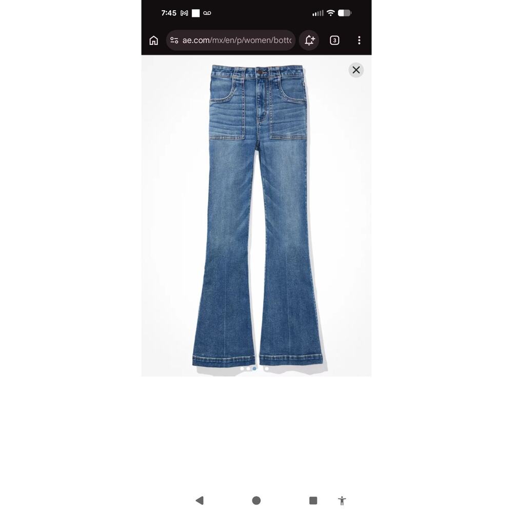American Eagle Next Level Jeans Women's Size 12 - Picture 13 of 13
